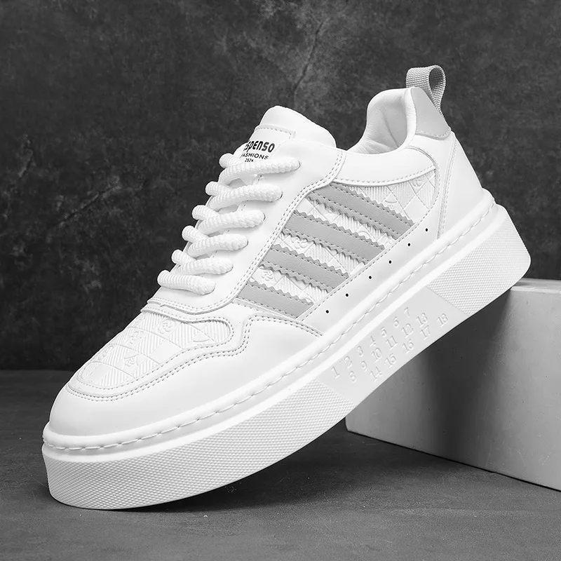2025 men's casual spring white shoes fashionable new men's sports shoes breathable student versatile men's board shoes
2025 men's casual spring white shoes fashionable new men's sports shoes breathable student versatile men's board shoes