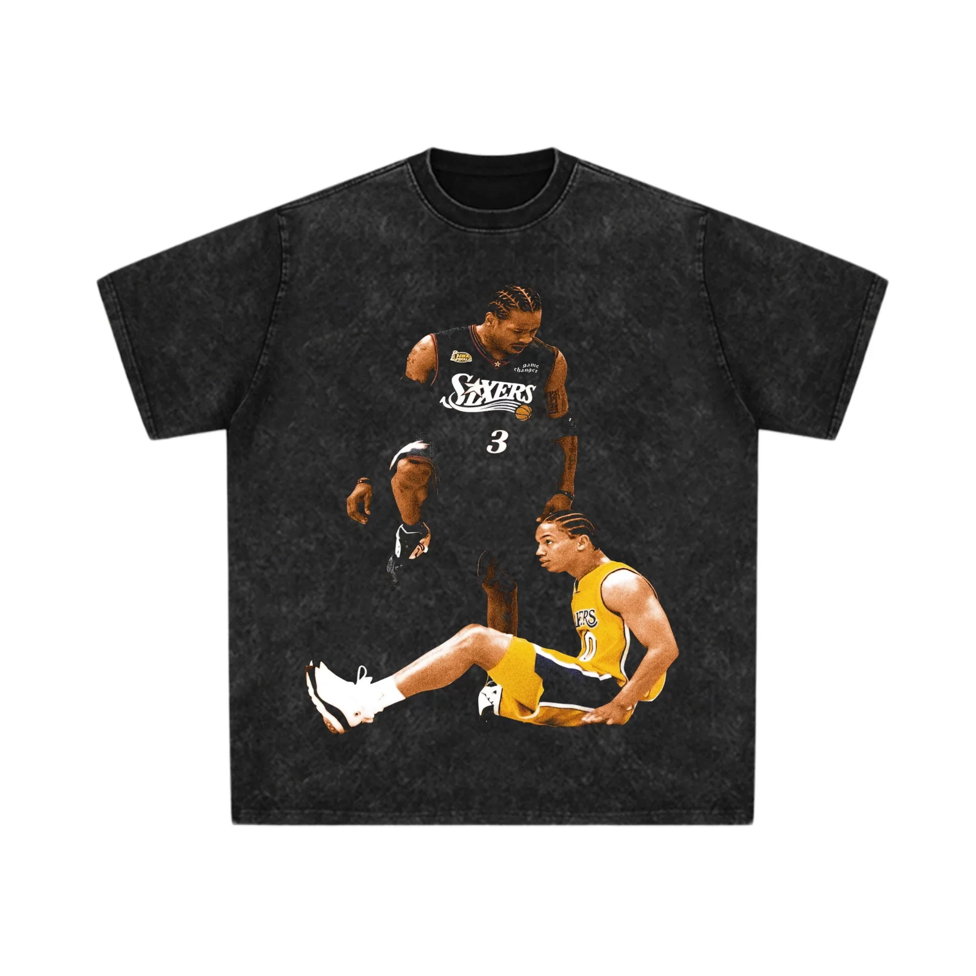 Allen Iverson Acid Wash T-Shirt Oversized Legendary Graphic Cotton Tee Iconic Guard Star Men Women Edgy Y2K Streetwear
Allen Iverson Acid Wash T-Shirt Oversized Legendary Graphic Cotton Tee Iconic Guard Star Men Women Edgy Y2K Streetwear