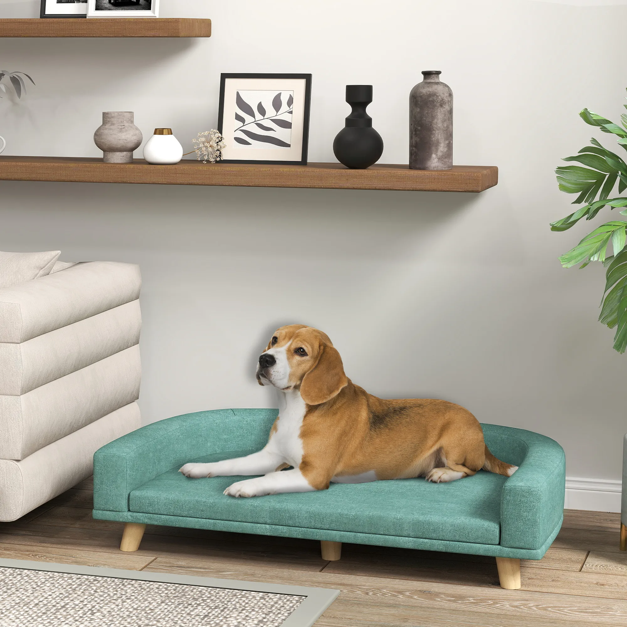 Dog Sofa Couch with Washable Cushion for Large Dogs, Cats
Dog Sofa Couch with Washable Cushion for Large Dogs, Cats