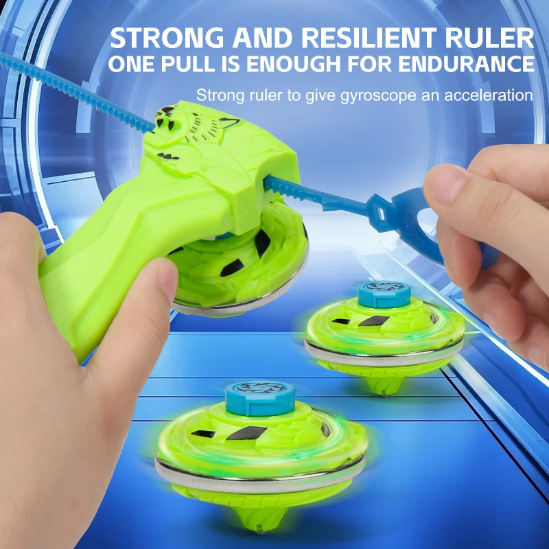 Children's Alloy Spinning Gyro Flying Saucer Disc Launcher Kids Flying Toys Outdoor Sport Battle Gyro Children Toys Gift for Kid
Children's Alloy Spinning Gyro Flying Saucer Disc Launcher Kids Flying Toys Outdoor Sport Battle Gyro Children Toys Gift for Kid