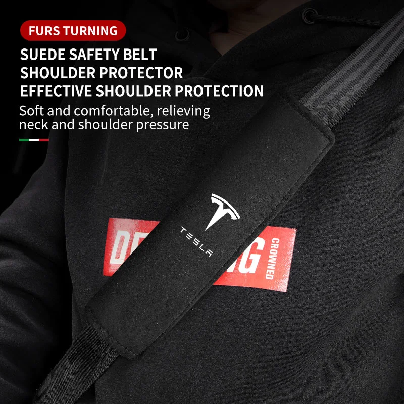 Tesla Model Y Juniper Standard Model 3 Model S Accessories Car Seat Safety Belts Shoulder Cover Suede Soft Pad Suede Soft Pad
Tesla Model Y Juniper Standard Model 3 Model S Accessories Car Seat Safety Belts Shoulder Cover Suede Soft Pad Suede Soft Pad