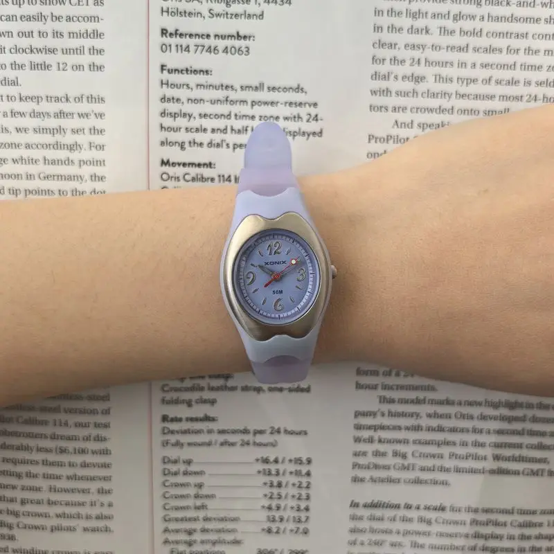 XONIX Precision Fashion Cute Sports Waterproof Student Electronic Watch Children's Hands Simple Watch Women's Trend YB
XONIX Precision Fashion Cute Sports Waterproof Student Electronic Watch Children's Hands Simple Watch Women's Trend YB