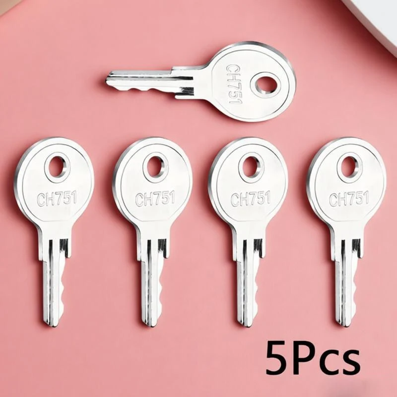 5Pcs CH751 Iron Key Universal Replacement Key Suitable For RV Camping Trailer Elevator Lock Control Cabinet Storage Door RV
5Pcs CH751 Iron Key Universal Replacement Key Suitable For RV Camping Trailer Elevator Lock Control Cabinet Storage Door RV