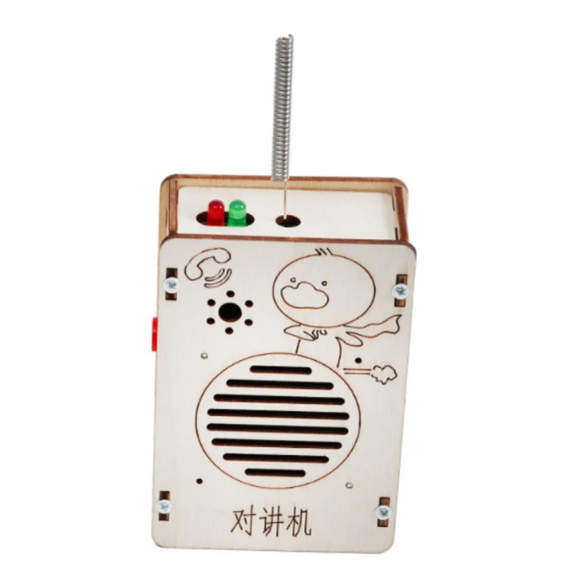 1/2Pcs STEM Physics Science Experimental Tool DIY Wireless Walkie Talkie Model Kit Educational Toy For Kids Gift
1/2Pcs STEM Physics Science Experimental Tool DIY Wireless Walkie Talkie Model Kit Educational Toy For Kids Gift