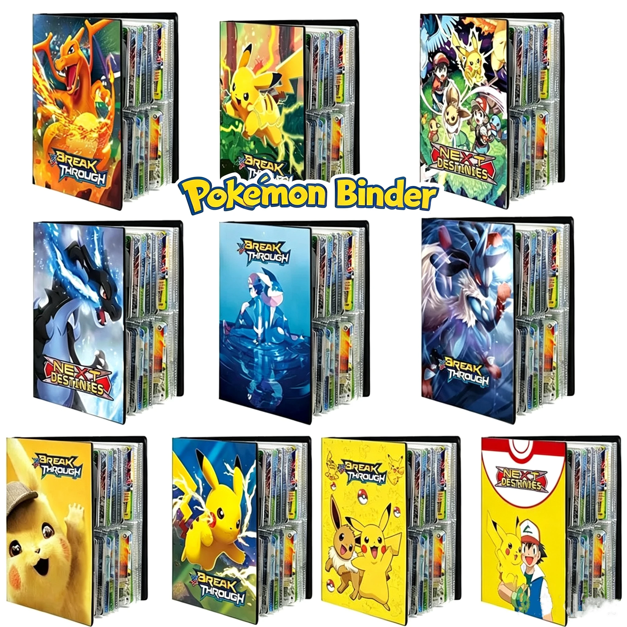 2026 New 240PCS Pokémon Cards Album Book - Cartoon Anime Game Card Holder with Detachable Binder for Collecting Kids Toy Gift
2026 New 240PCS Pokémon Cards Album Book - Cartoon Anime Game Card Holder with Detachable Binder for Collecting Kids Toy Gift
