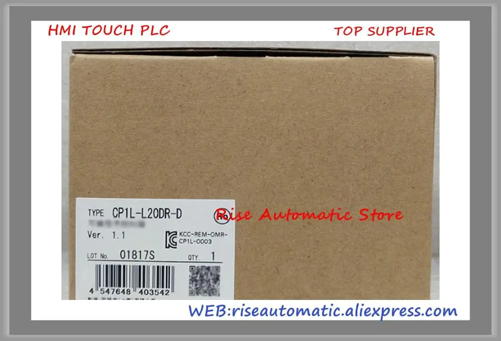 New Original CP1L-L20DR-D PLC 24DC Input 12 Point Relay Output 8 Point
New Original CP1L-L20DR-D PLC 24DC Input 12 Point Relay Output 8 Point