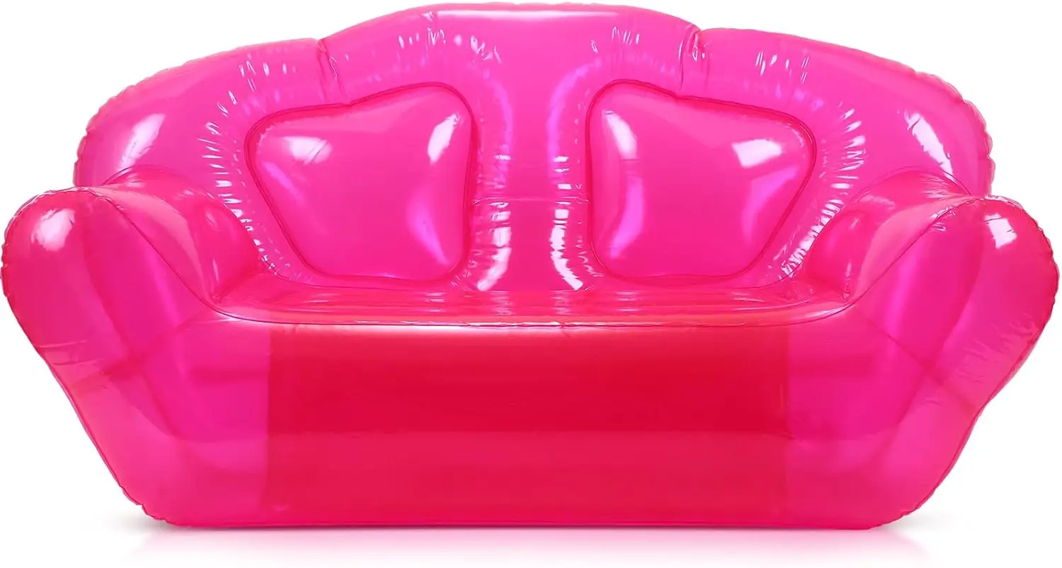 Inflatable Chair Blow Up Couches Transparent Inflatable Sofa Seat Yard Patio Portable Air Couch
Inflatable Chair Blow Up Couches Transparent Inflatable Sofa Seat Yard Patio Portable Air Couch