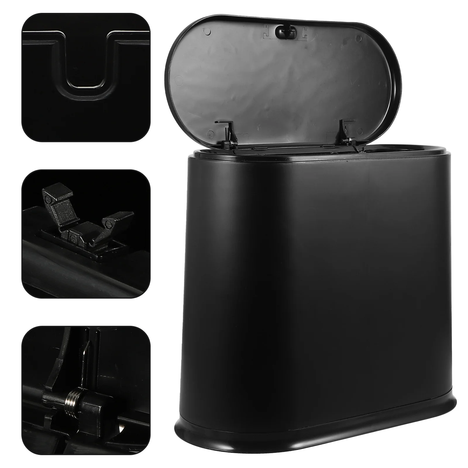 Press Top Trash Can Slim Small Plastic Garbage Bin For Bathroom Office Desktop Narrow Waste Bin Pp Material
Press Top Trash Can Slim Small Plastic Garbage Bin For Bathroom Office Desktop Narrow Waste Bin Pp Material