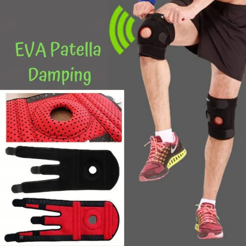 Sports Adjustable four Springs Support Leg Knee Support Brace Wrap Protector Sleeve Safety Knee Protector Knee Protect
Sports Adjustable four Springs Support Leg Knee Support Brace Wrap Protector Sleeve Safety Knee Protector Knee Protect