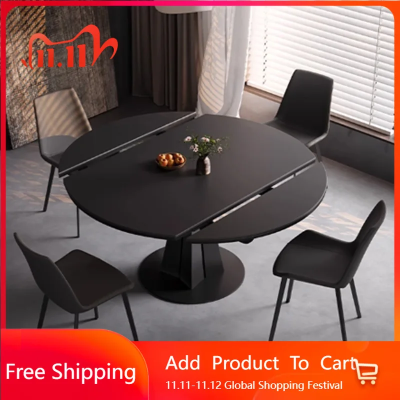 Round Folding Dining Table Center Modern Chairs Living Room Dining Table Designer Space Saving Mesas De Jantar Kitchen Furniture
Round Folding Dining Table Center Modern Chairs Living Room Dining Table Designer Space Saving Mesas De Jantar Kitchen Furniture