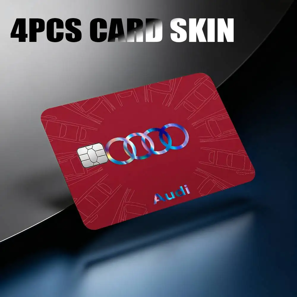 For Audi stickers Laser Reflective Card Skin Sticker For Debit Credit Card
For Audi stickers Laser Reflective Card Skin Sticker For Debit Credit Card