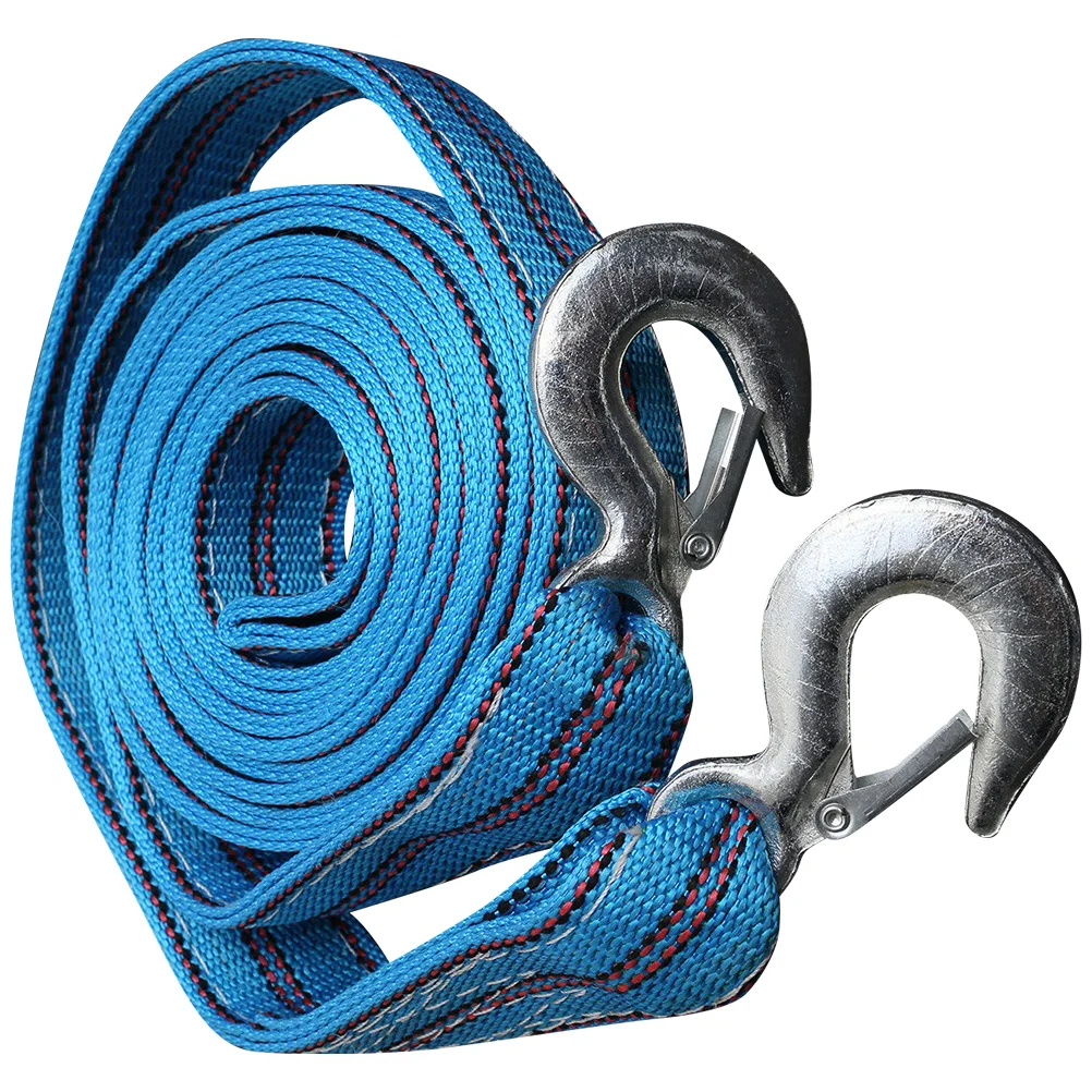 Tow Rope Trailer Sgt Hooks Practical Emergency Auto Pulling Sturdy Winch with Ropes Belt
Tow Rope Trailer Sgt Hooks Practical Emergency Auto Pulling Sturdy Winch with Ropes Belt