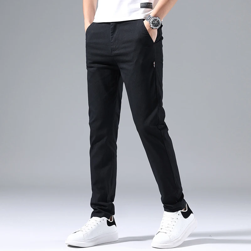 Spring Summer Thin Casual Pants Men's Slim Straight Leg Youth Sport Leisure Long Trousers Faionable Brand Men's Clothing
Spring Summer Thin Casual Pants Men's Slim Straight Leg Youth Sport Leisure Long Trousers Faionable Brand Men's Clothing