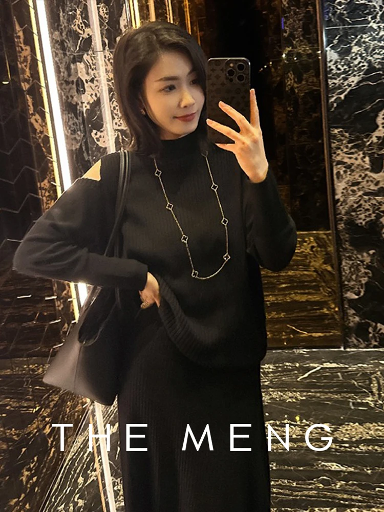 the Meng Premium Wool Knitted Sweater And f Skirt Faion Set for Women Winter Casual Sle Long Sve round Ne Two Pieces
the Meng Premium Wool Knitted Sweater And f Skirt Faion Set for Women Winter Casual Sle Long Sve round Ne Two Pieces