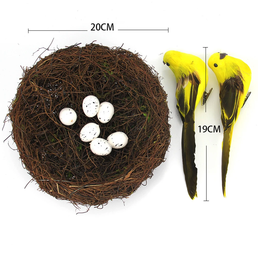 6pcs Egg Birds Rattan Foam Ornament Decor For Home Kids Room Party Bar Diy Micro Landscape Props Decor Fake
6pcs Egg Birds Rattan Foam Ornament Decor For Home Kids Room Party Bar Diy Micro Landscape Props Decor Fake