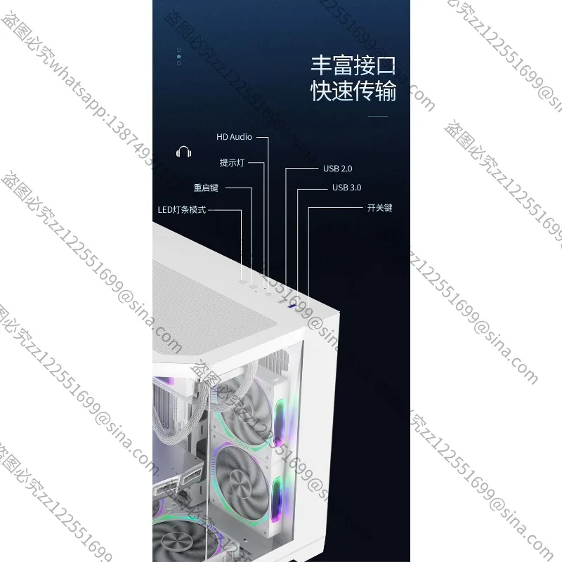 Подходит для шасси M-ATX Fish Tank, вид на море, комната для настольного компьютера, поддержка 240, игровое шасси с водяным охлаждением
Подходит для шасси M-ATX Fish Tank, вид на море, комната для настольного компьютера, поддержка 240, игровое шасси с водяным охлаждением