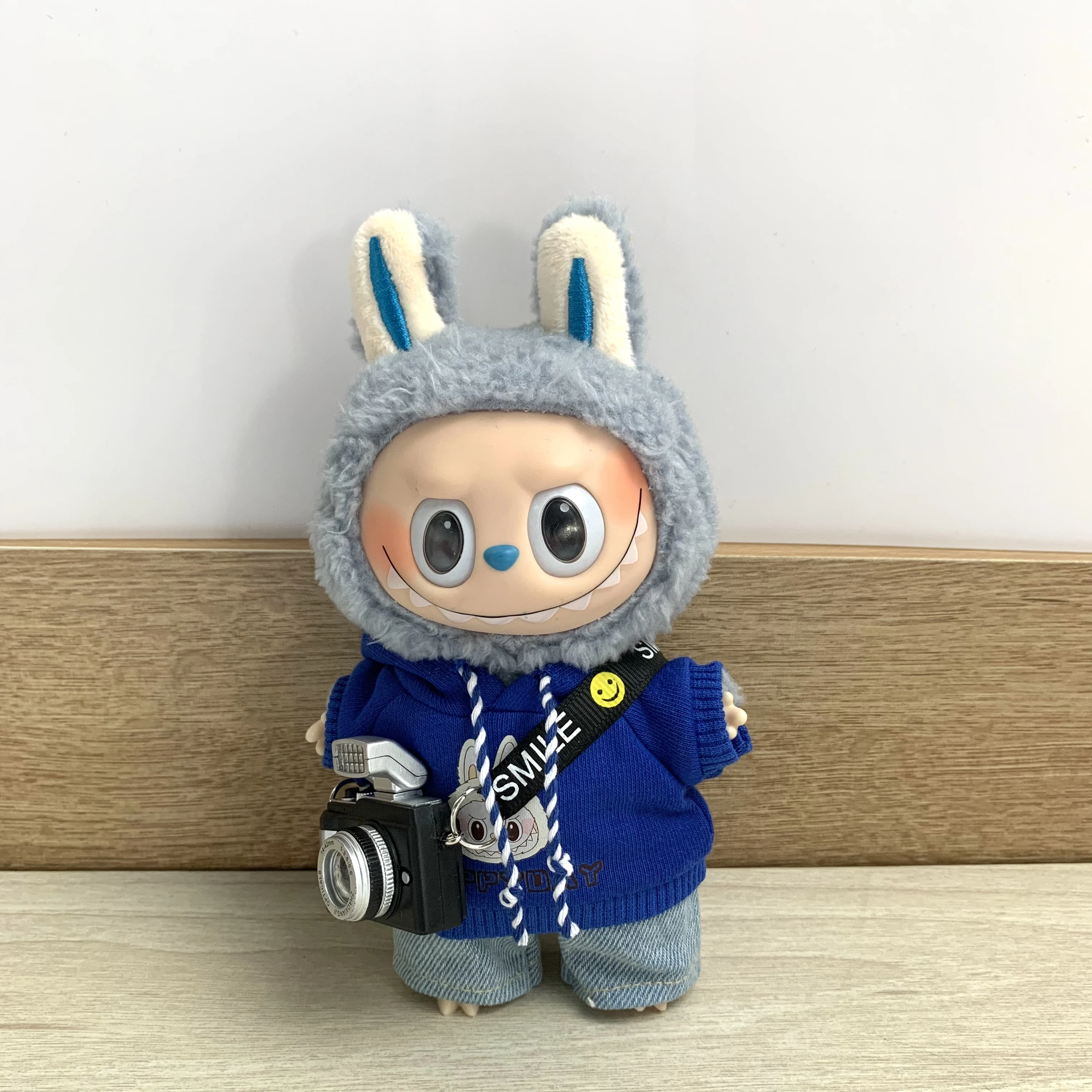 Одежда для куклы Labubu 17 см, комплект одежды Labubu с капюшоном - сменные аксессуары для кукол своими руками, украшения для кукол, детский подарок, кукла Cl
Одежда для куклы Labubu 17 см, комплект одежды Labubu с капюшоном - сменные аксессуары для кукол своими руками, украшения для кукол, детский подарок, кукла Cl