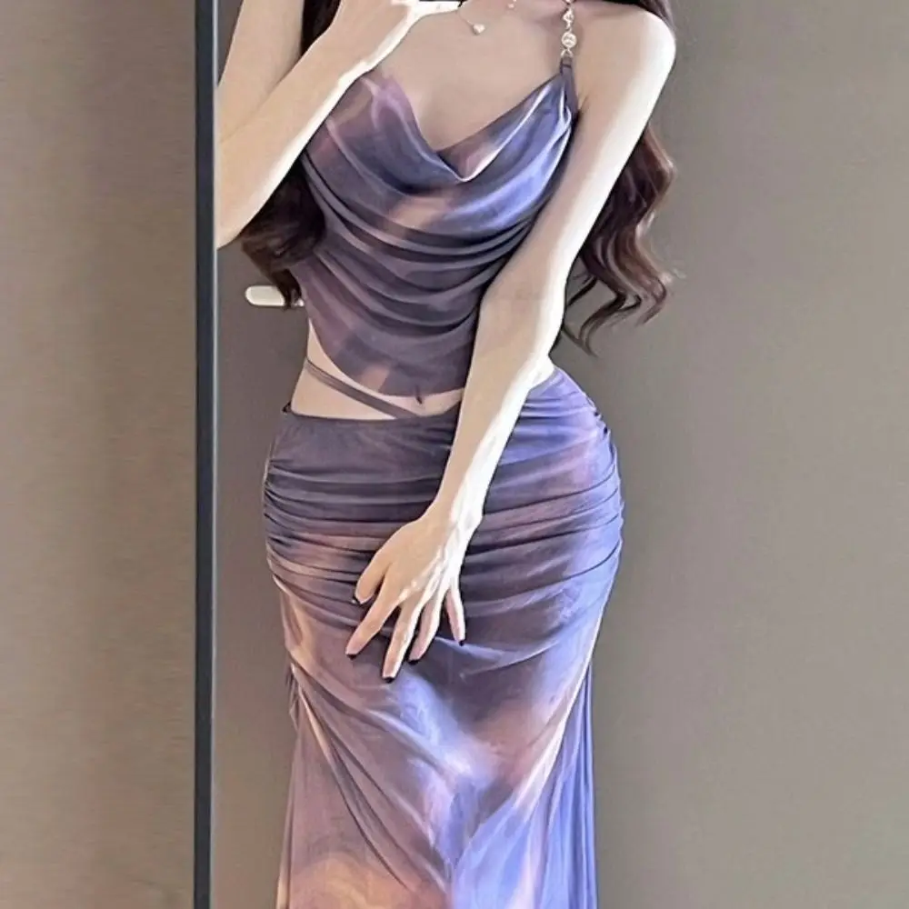 Long Dress Sexy Bikini Small Chest Gathered Steel Support Beach Vacation Swimwear Covered Flesh Split Skirt Skirt Style Swimsuit
Long Dress Sexy Bikini Small Chest Gathered Steel Support Beach Vacation Swimwear Covered Flesh Split Skirt Skirt Style Swimsuit