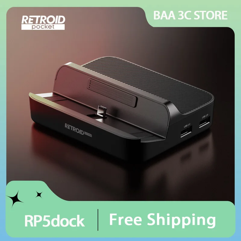 Retroid Pocket 5 Docking Station for Retroid Pocket 4 Pro / Rp5 / Retroid Pocket Mini Game Console Dock Custom Accessories
Retroid Pocket 5 Docking Station for Retroid Pocket 4 Pro / Rp5 / Retroid Pocket Mini Game Console Dock Custom Accessories