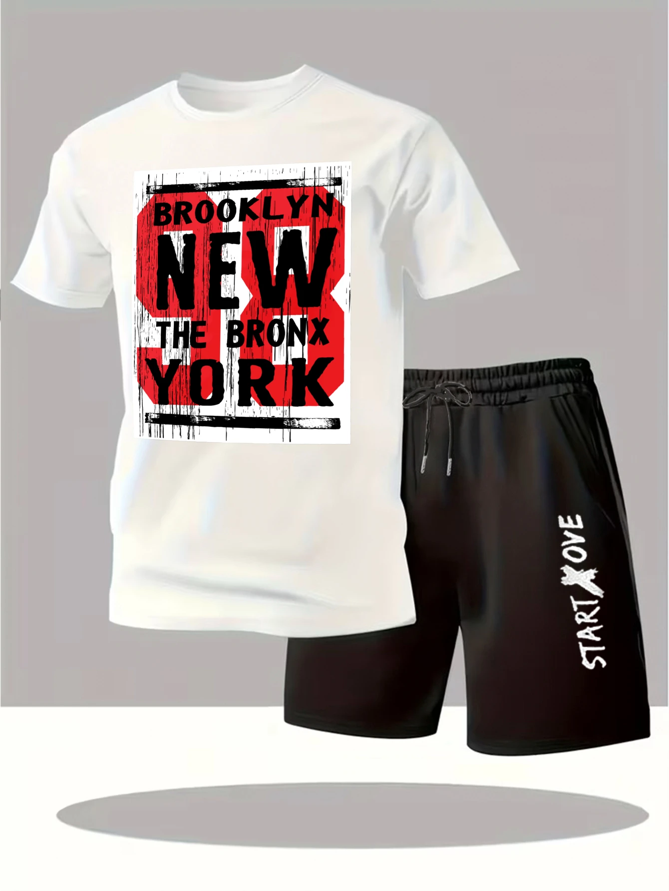 Мужской спортивный костюм 2025: Новинка, модный комплект из свитшота и шорт с принтом, мужской спортивный костюм с графическим принтом, комплект одежды для мужчин
Мужской спортивный костюм 2025: Новинка, модный комплект из свитшота и шорт с принтом, мужской спортивный костюм с графическим принтом, комплект одежды для мужчин