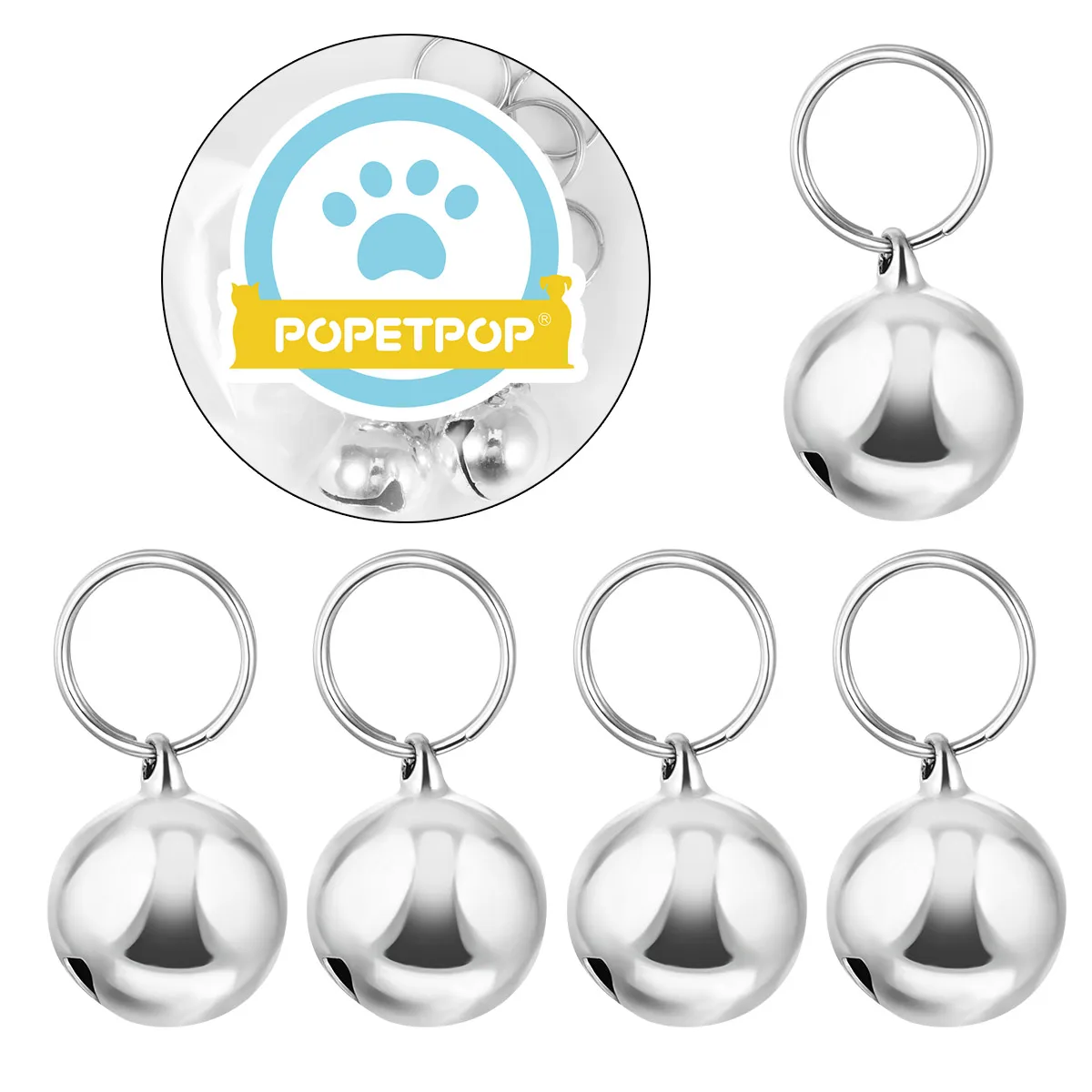 Pet Bells Small Collar Charm Loud Sound Tracker Wildlife Escape Prevention Metal Material Christmas Gift Dog Cat Accessories
Pet Bells Small Collar Charm Loud Sound Tracker Wildlife Escape Prevention Metal Material Christmas Gift Dog Cat Accessories