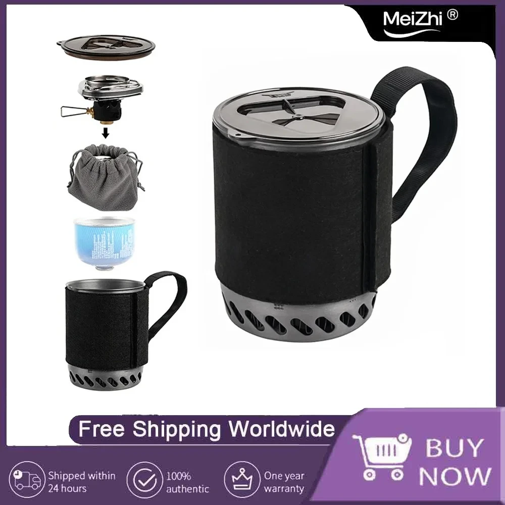 Ultralight Portable Hiking Furnace-S-61 Camping Integrated Heat Collecting Pot Burner for Outdoor Cooking BackpackingStoveSystem
Ultralight Portable Hiking Furnace-S-61 Camping Integrated Heat Collecting Pot Burner for Outdoor Cooking BackpackingStoveSystem