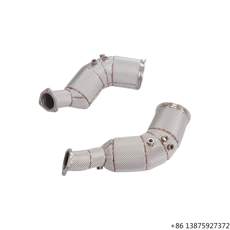 RS6 RS7 C8 4.0T Stainless Steel Exhaust Downpipe Decat Front Section Front Exhaust Pipes
RS6 RS7 C8 4.0T Stainless Steel Exhaust Downpipe Decat Front Section Front Exhaust Pipes