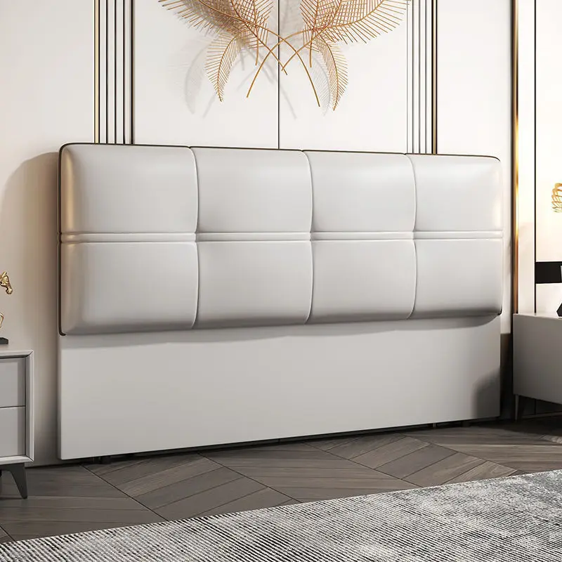 Floor-to-ceiling bedside small apartment new modern simple solid wood backrest microfiber leather ultra-thin soft bag
Floor-to-ceiling bedside small apartment new modern simple solid wood backrest microfiber leather ultra-thin soft bag