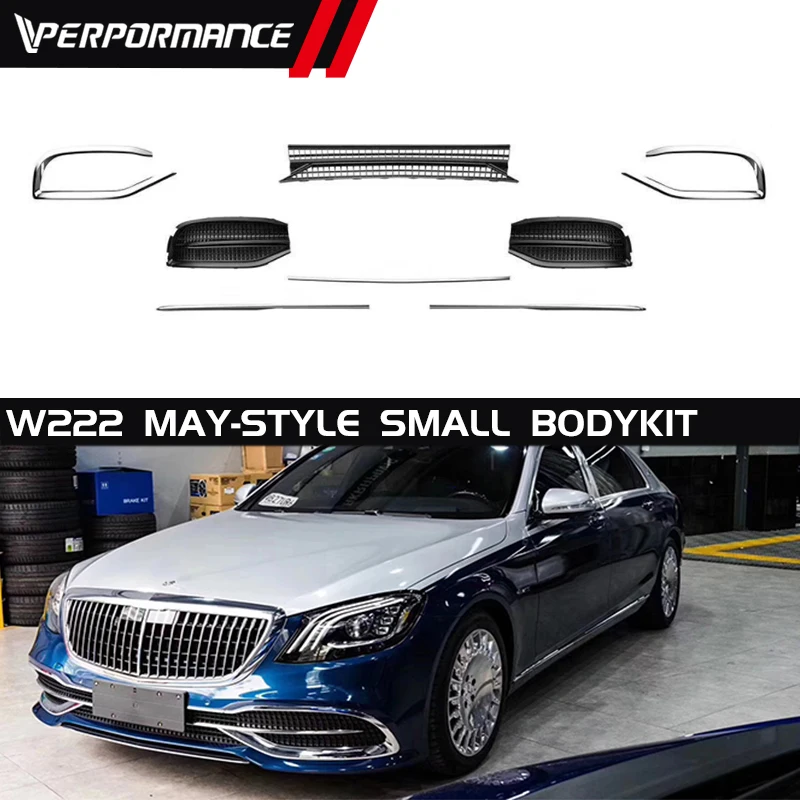 Майский стиль, маленький корпус S-class W222 для 2018y ~ S300 S400 S450 S500, хромированная отделка и Решетка переднего бампера
Майский стиль, маленький корпус S-class W222 для 2018y ~ S300 S400 S450 S500, хромированная отделка и Решетка переднего бампера
