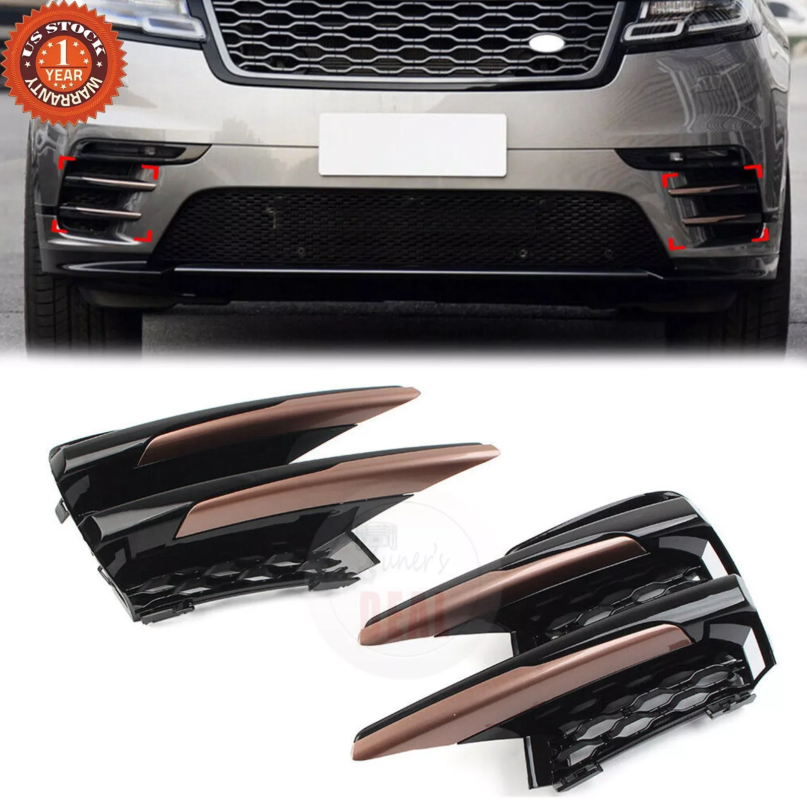 FOR LAND ROVER RANGE ROVER VELAR 2017-2023 Front Fog Lamp Bumper Cover Fog Light Grill OEM LR093471 LR093470
FOR LAND ROVER RANGE ROVER VELAR 2017-2023 Front Fog Lamp Bumper Cover Fog Light Grill OEM LR093471 LR093470