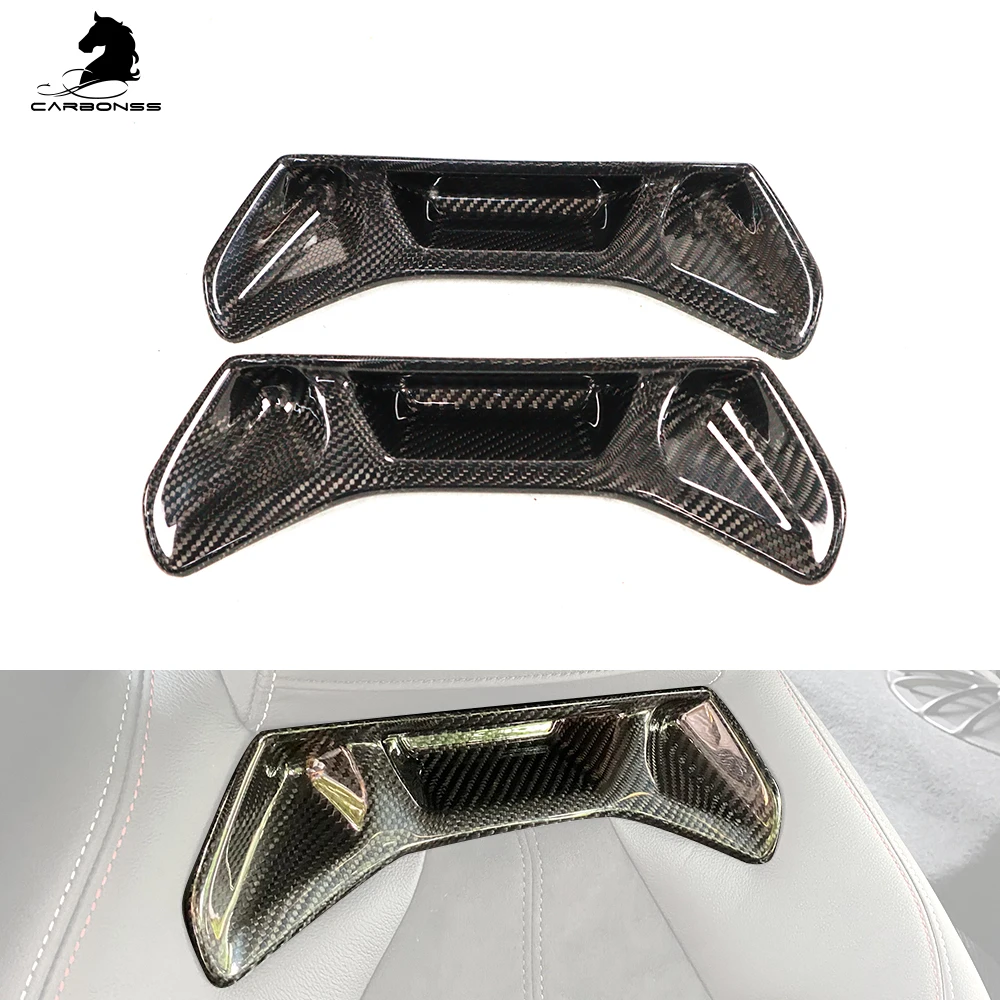 For Toyota Supra MK5 Interior Trims Dry Carbon Fiber Seat Chrome Delect Cover For Toyota Supra A90 2019+
For Toyota Supra MK5 Interior Trims Dry Carbon Fiber Seat Chrome Delect Cover For Toyota Supra A90 2019+