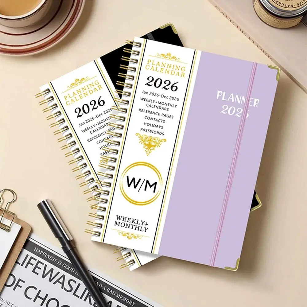 Yearly Schedule 2026 Planner Notebook Spiral Binding A5 Size Spiral Notebook 365 Days Diary Plan Schedule Daily Plan Yearbook
Yearly Schedule 2026 Planner Notebook Spiral Binding A5 Size Spiral Notebook 365 Days Diary Plan Schedule Daily Plan Yearbook
