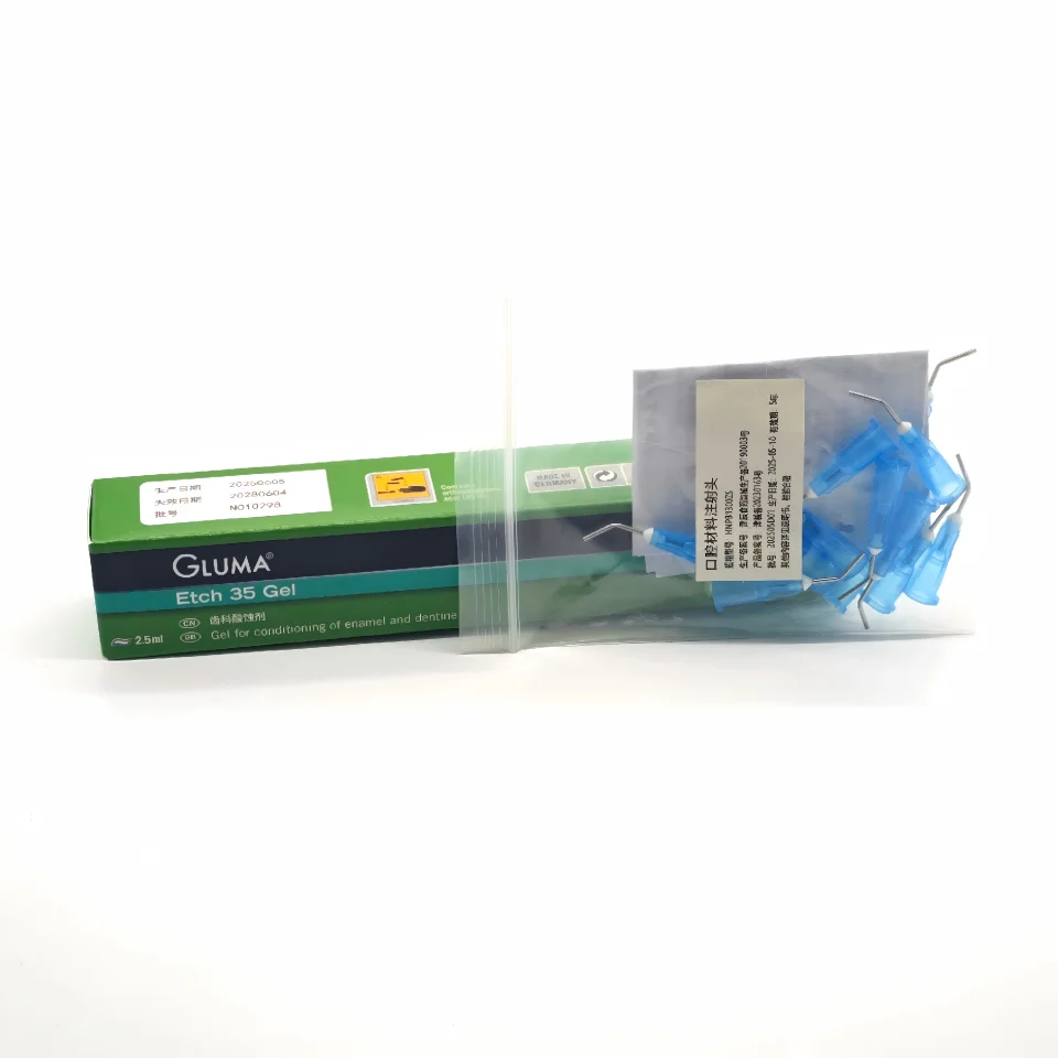 Kulzer GLUMA 35% Dental Etching Gel 2.5ml Syringe Phosphoric Acid for Cavity Preparation Enamel Etch Dentistry Consumables
Kulzer GLUMA 35% Dental Etching Gel 2.5ml Syringe Phosphoric Acid for Cavity Preparation Enamel Etch Dentistry Consumables