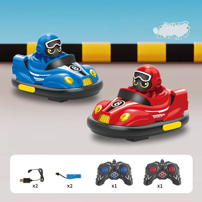 Children's Two Person Cartoon Remote Control Car Battle Drift Racing Remote Control Bumper Car Pop-up Doll Crash Bounce Toys
Children's Two Person Cartoon Remote Control Car Battle Drift Racing Remote Control Bumper Car Pop-up Doll Crash Bounce Toys