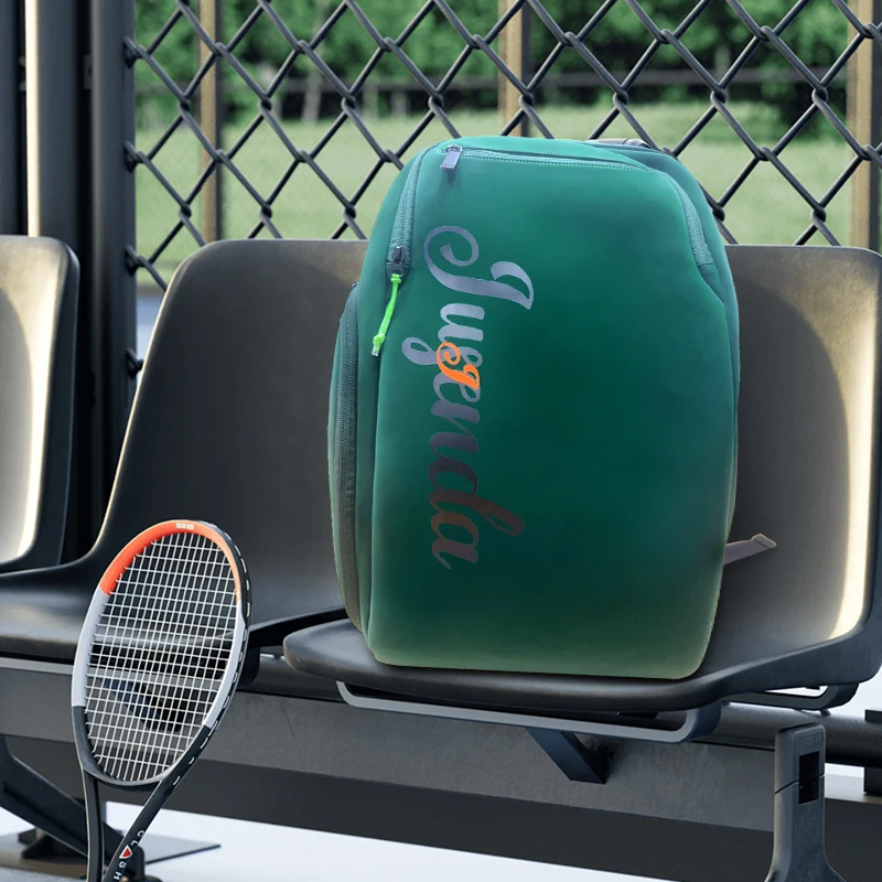 Tennis Rackets Bag Green Multifunction Tennis Racquet Backpack Team Court Sports Bag with Compartment Shoe Bag Waterproof
Tennis Rackets Bag Green Multifunction Tennis Racquet Backpack Team Court Sports Bag with Compartment Shoe Bag Waterproof