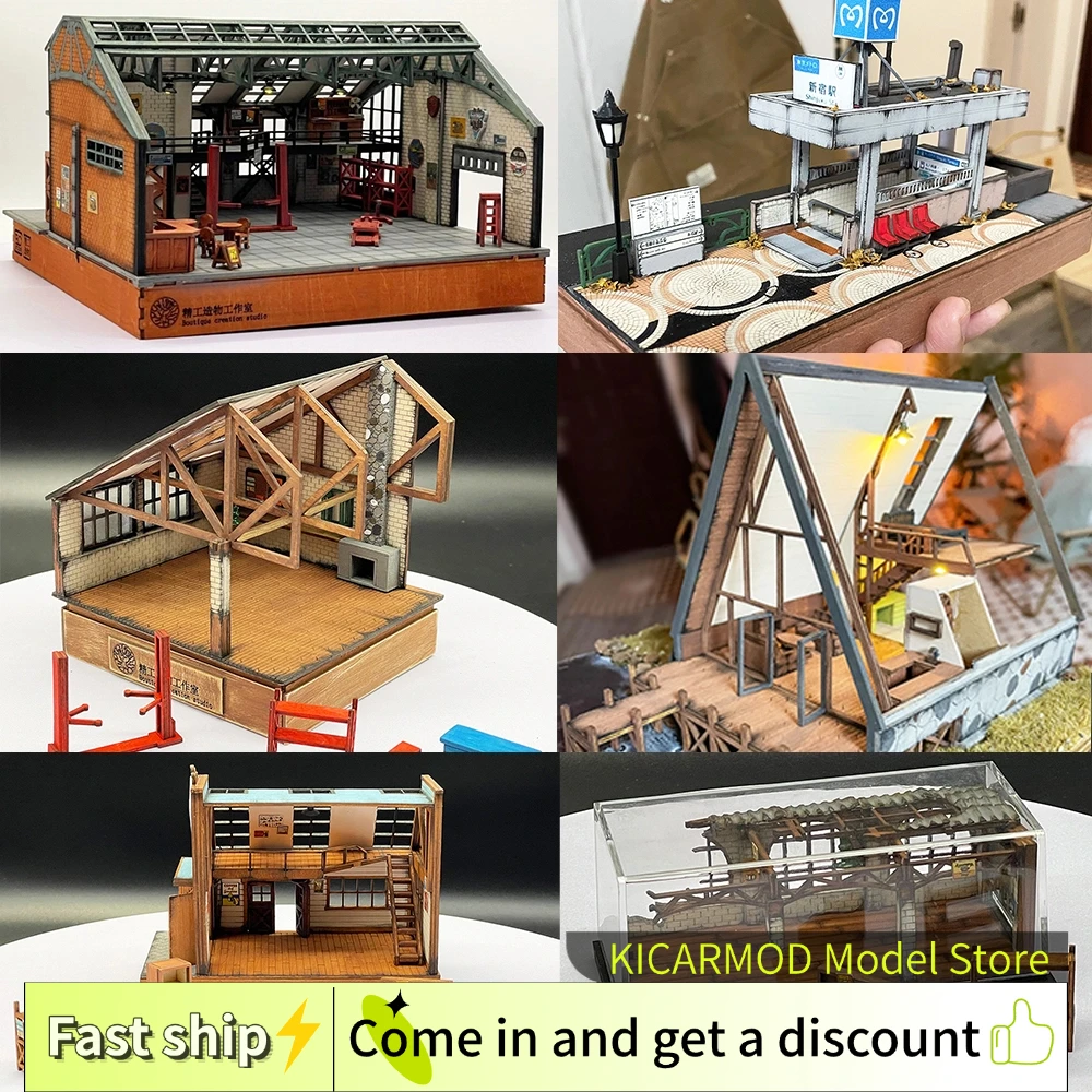 1/64 Model Car Simulation Scene Manually assembling scene models (without Vehicles and Figures in the picture)
1/64 Model Car Simulation Scene Manually assembling scene models (without Vehicles and Figures in the picture)