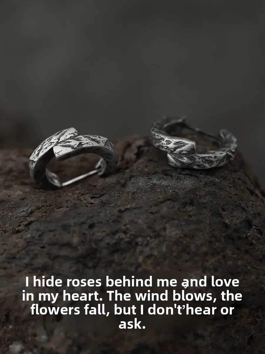 Original Silver Art Mismatched Pure Silver 925 Men's Earrings High-End Feelings Ear Cuffs Men's Stud Earrings Fashion J...
Original Silver Art Mismatched Pure Silver 925 Men's Earrings High-End Feelings Ear Cuffs Men's Stud Earrings Fashion J...