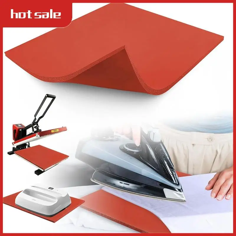 Silicone Heat Press Pad, 0.3 Inch Thick Silicone Heat Pad For Heat Press Flat Heat Transfer Press Replacement Parts Pad
Silicone Heat Press Pad, 0.3 Inch Thick Silicone Heat Pad For Heat Press Flat Heat Transfer Press Replacement Parts Pad