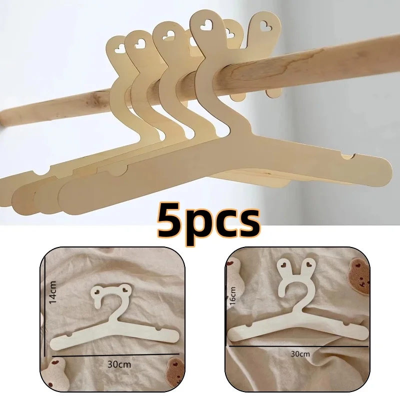 20Pcs Wooden Kids Hangers 9 inch Smooth Toddler Wooden Hangers Cute Bear Baby Nursery Closet Hangers Reusable clothing rack
20Pcs Wooden Kids Hangers 9 inch Smooth Toddler Wooden Hangers Cute Bear Baby Nursery Closet Hangers Reusable clothing rack