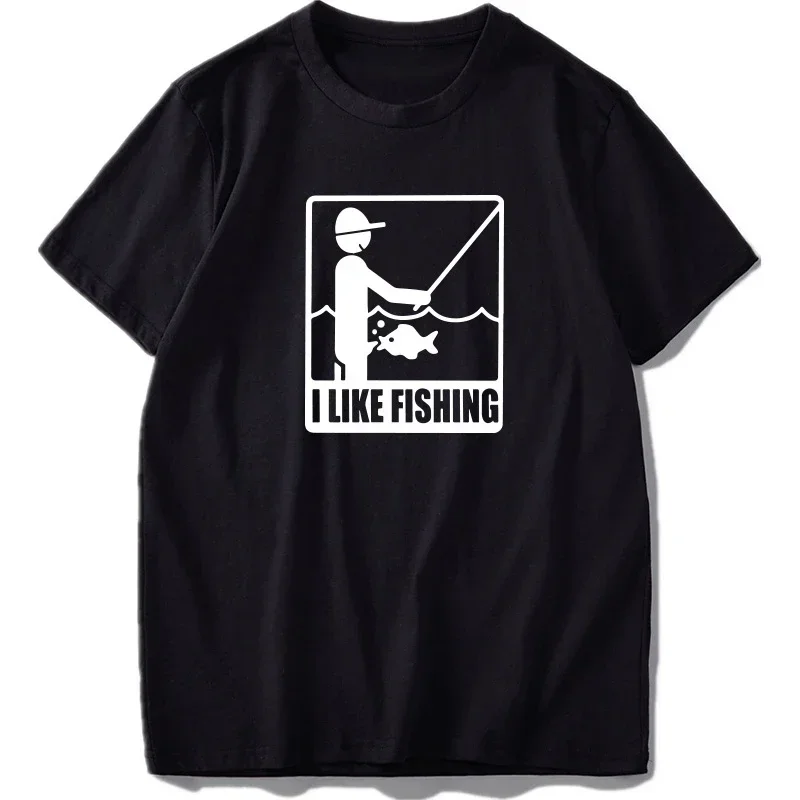 EU Size I Like Fishing T Shirt Funny Men Angling Adult Design Short Sleeved Soft Breathable 100% Cotton Camiseta Tops Tee styleU
EU Size I Like Fishing T Shirt Funny Men Angling Adult Design Short Sleeved Soft Breathable 100% Cotton Camiseta Tops Tee styleU
