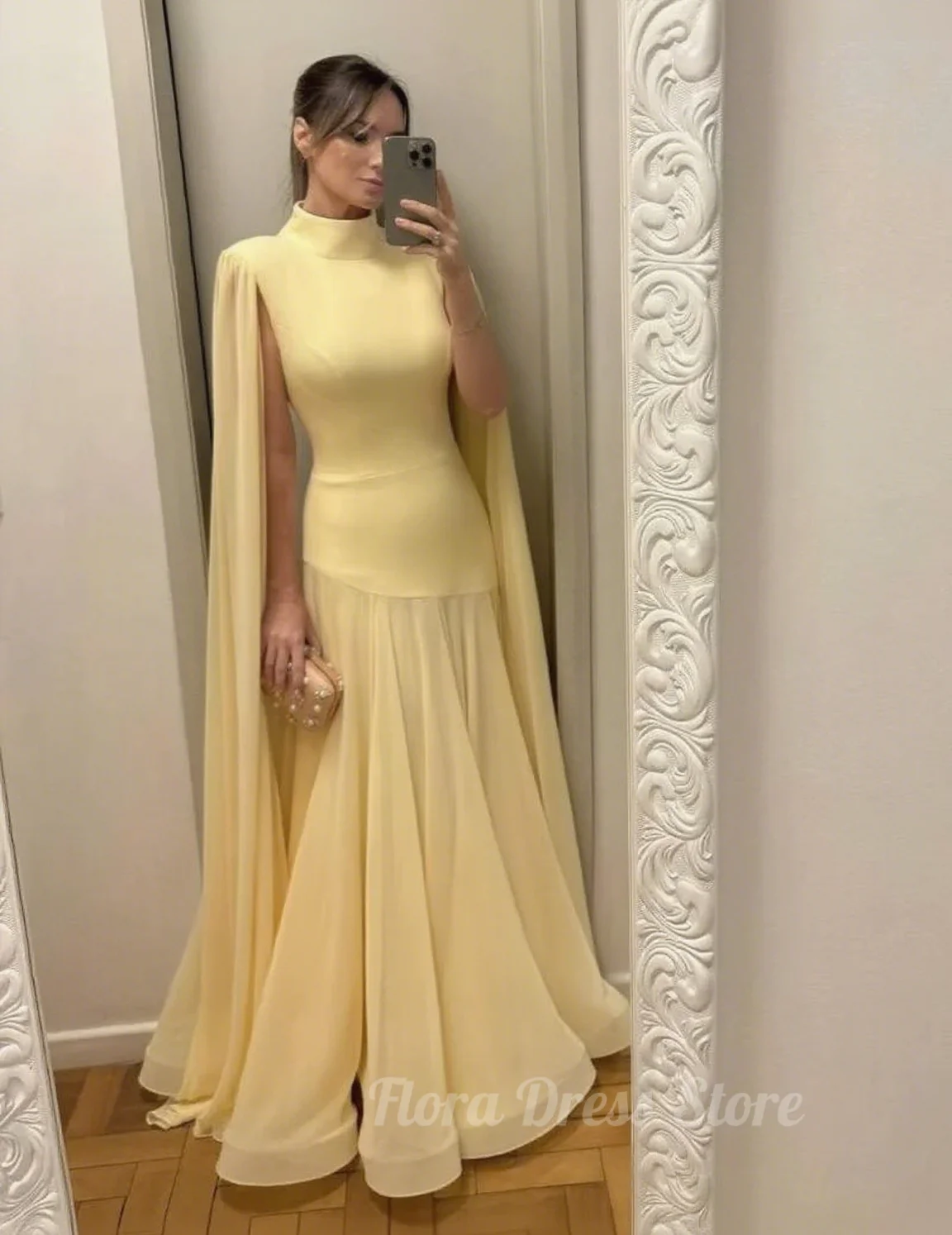 Flora Dress Customized Tulle A-Line Formal Occasion High Sleeveless Prom Dress Evening Party Gowns
Flora Dress Customized Tulle A-Line Formal Occasion High Sleeveless Prom Dress Evening Party Gowns