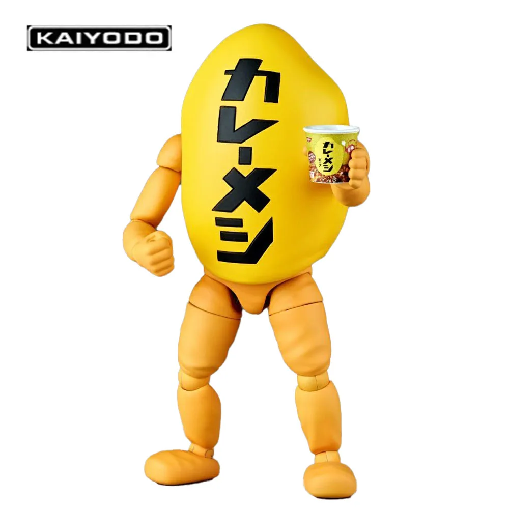 Оригинальная в наличии Kaiyodo Revoltech Curry Meshi-kun аниме-фигурка, коллекция экшн-фигурок, модель игрушки, гаражный комплект
Оригинальная в наличии Kaiyodo Revoltech Curry Meshi-kun аниме-фигурка, коллекция экшн-фигурок, модель игрушки, гаражный комплект