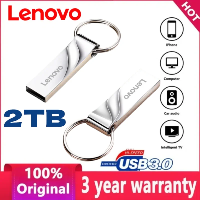 Lenovo Original 2TB USB 3.1 Flash Drive High-Speed Pen Drive 1TB Metal Waterproof Type-C Pendrive For Computer Storage Devices
Lenovo Original 2TB USB 3.1 Flash Drive High-Speed Pen Drive 1TB Metal Waterproof Type-C Pendrive For Computer Storage Devices