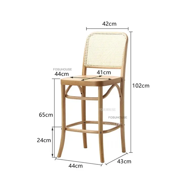 Retro Solid Wood Rattan Bar Chairs Chinese Cafe Leisure Backrest High Stool Japanese Bar Furniture Home Kitchen Island Bar Stool
Retro Solid Wood Rattan Bar Chairs Chinese Cafe Leisure Backrest High Stool Japanese Bar Furniture Home Kitchen Island Bar Stool