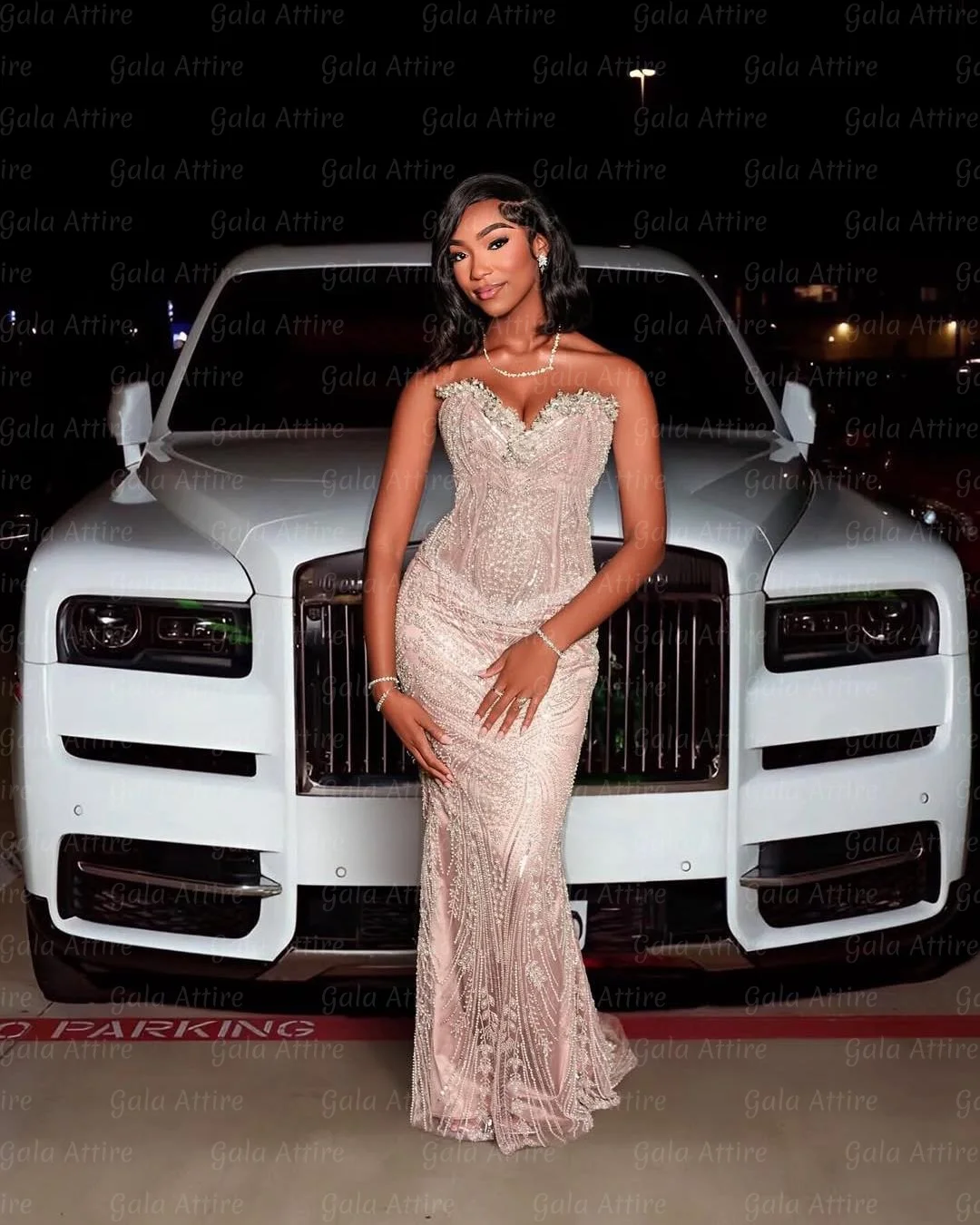 Gala Attire Sequis Beads Aso Ebi Prom Dress Strapless Crystals Mermaid Birthday Wedding Party Gown Met Gala Customized
Gala Attire Sequis Beads Aso Ebi Prom Dress Strapless Crystals Mermaid Birthday Wedding Party Gown Met Gala Customized
