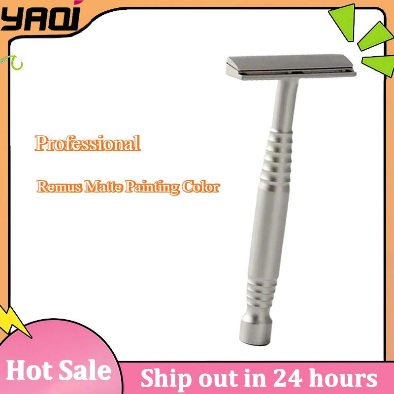 YAQI Remus Matte Painting Color 316 stainless Steel AC Blade Single-edged Mens Shaving Safety Razor Grade Men's Grooming Tool
YAQI Remus Matte Painting Color 316 stainless Steel AC Blade Single-edged Mens Shaving Safety Razor Grade Men's Grooming Tool