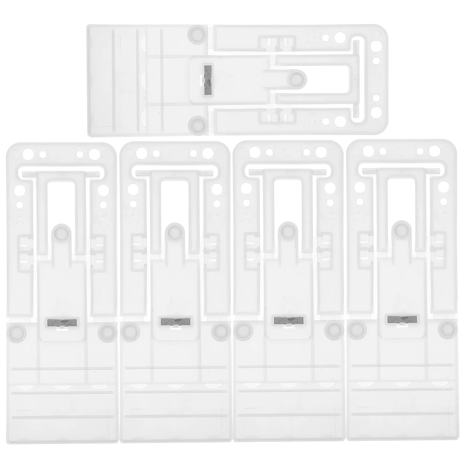 5pcs Shelves Rack Support Bracket Clear Plastic Display Stand Antitip LShape Stability for Vendors Shoes Figurine
5pcs Shelves Rack Support Bracket Clear Plastic Display Stand Antitip LShape Stability for Vendors Shoes Figurine