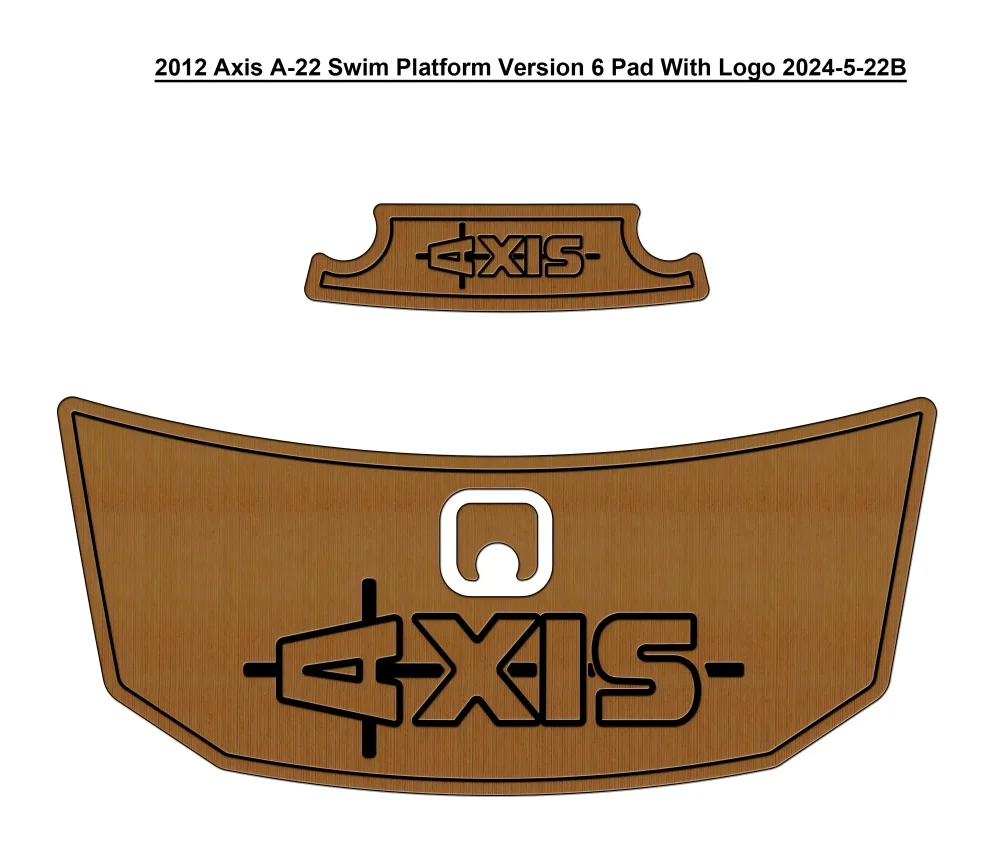 2012 Axis A22 Swim Platform EVA Faux Teak Non-Slip Self-Adhesive Marine Deck Mat Boat Accessories
2012 Axis A22 Swim Platform EVA Faux Teak Non-Slip Self-Adhesive Marine Deck Mat Boat Accessories
