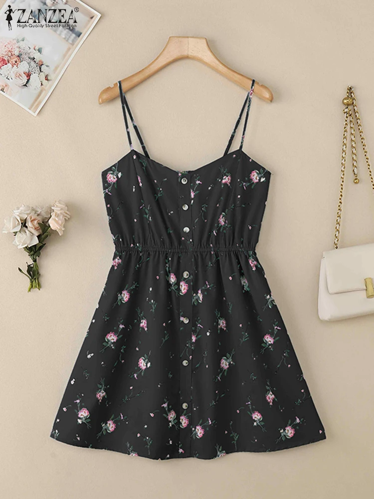 2025 ZANZEA Women Printed Jumpsuits Summer Spaghetti Strap Bohemian Rompers Sleeveless V-Neck Sexy Beach Short Playsuits Ladies
2025 ZANZEA Women Printed Jumpsuits Summer Spaghetti Strap Bohemian Rompers Sleeveless V-Neck Sexy Beach Short Playsuits Ladies