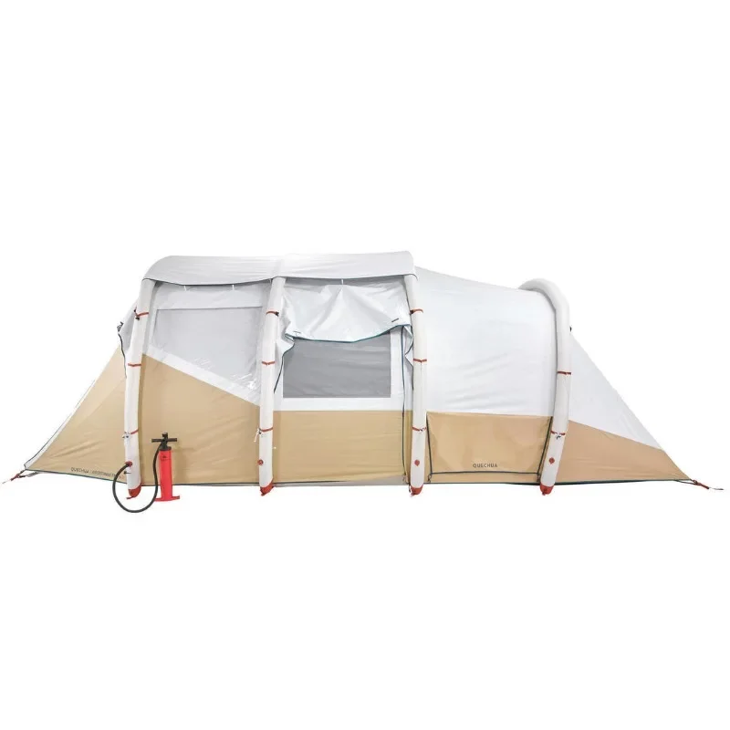 Inflatable tent Outdoor camping Awning Family camping Double layer rain and sun protection Tunnel tent 8-12 people
Inflatable tent Outdoor camping Awning Family camping Double layer rain and sun protection Tunnel tent 8-12 people